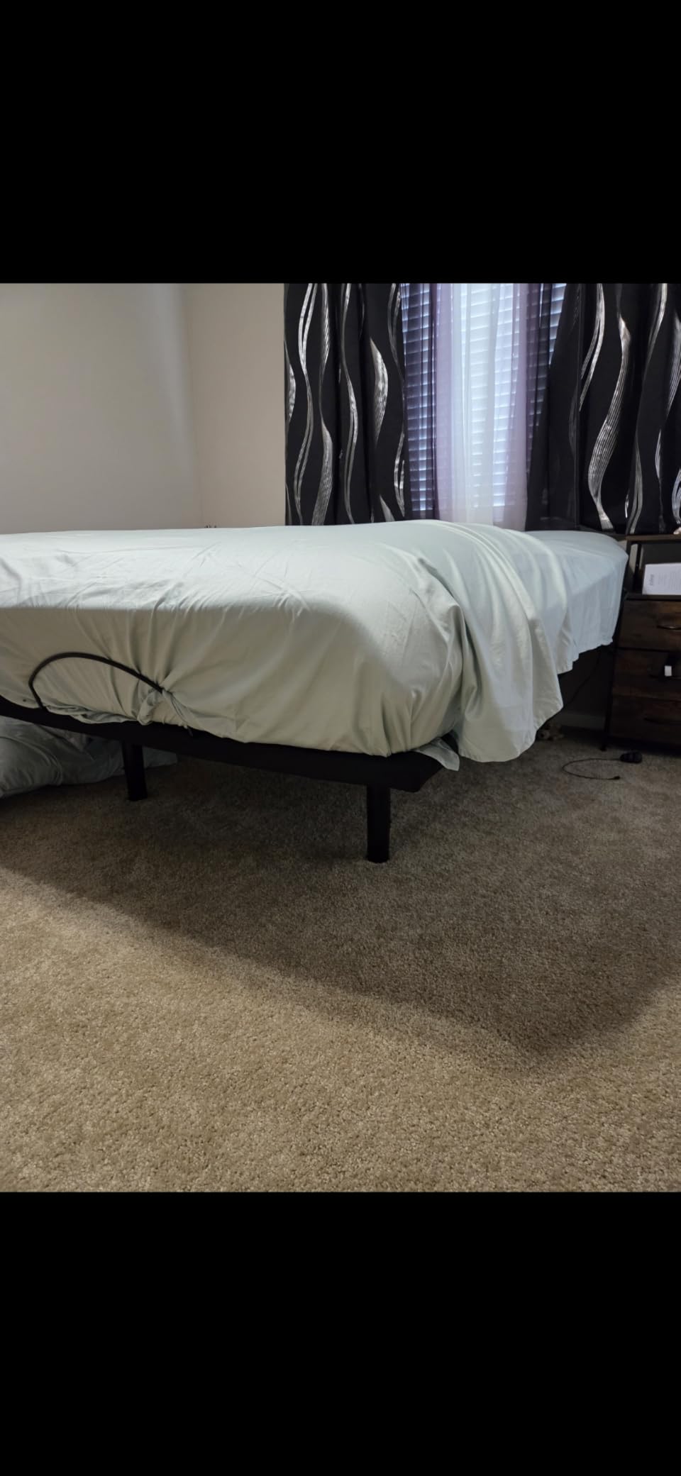 Serta ThermaGel Cooling, Pressure-Relieving Memory Foam Mattress Topper, 3 Inch, King customer photo 1