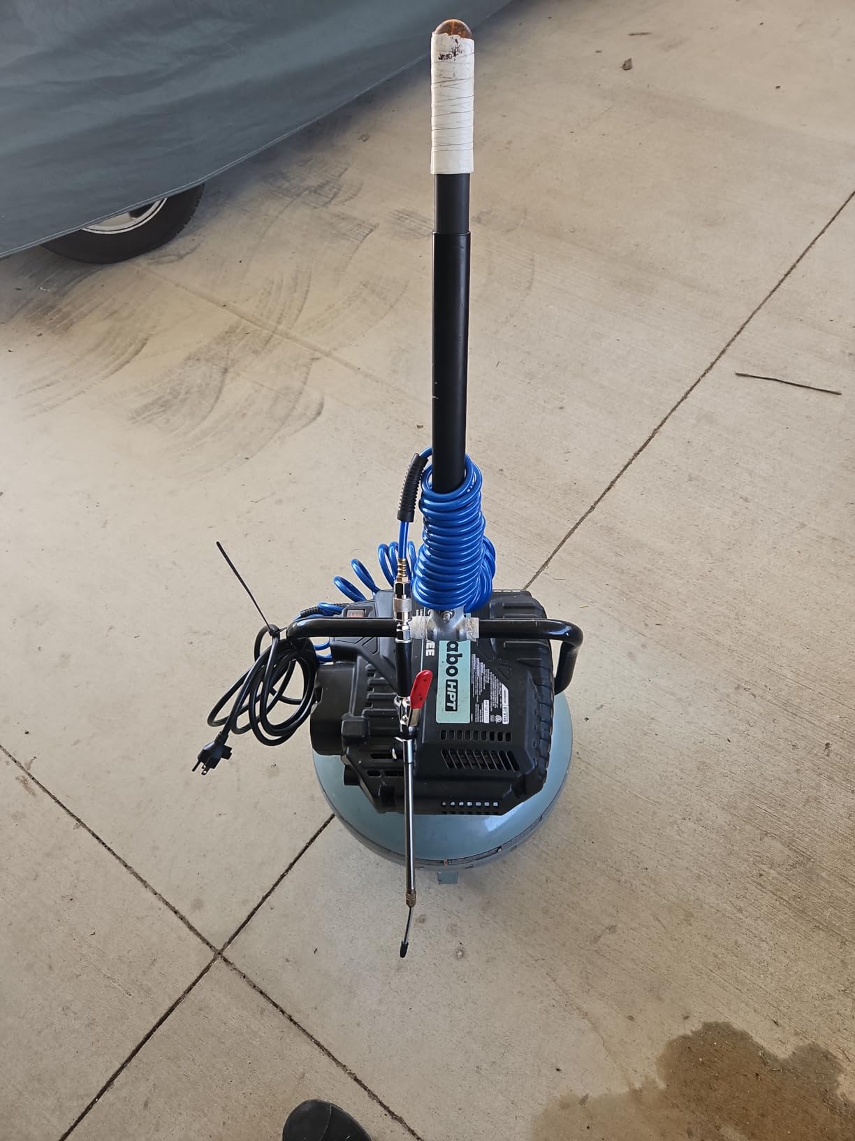 Metabo HPT Air Compressor, Portable Pancake Air Compressor 200 PSI, 6 Gallon Tank (EC914S) customer photo 2