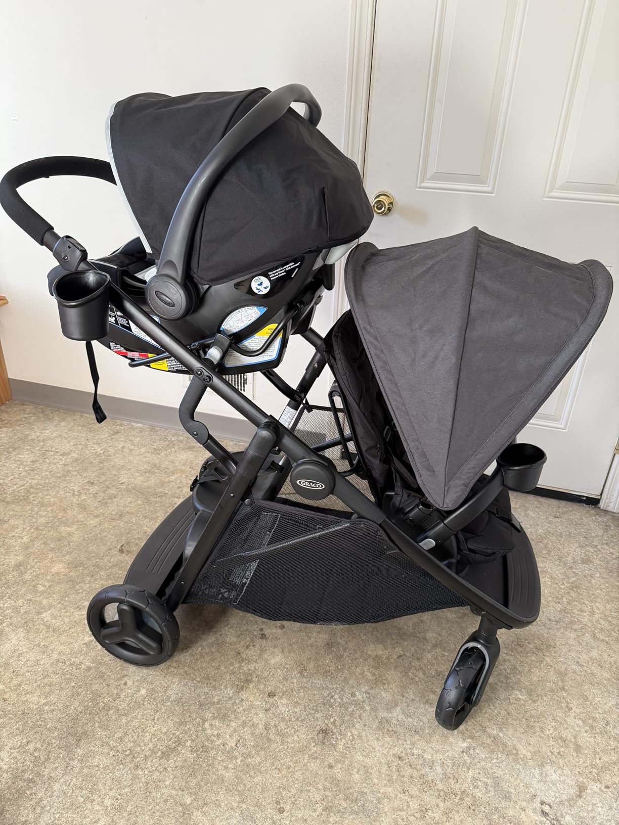 Graco Ready2Grow LX 2.0 Double Stroller, Twin Baby Stroller customer photo 2