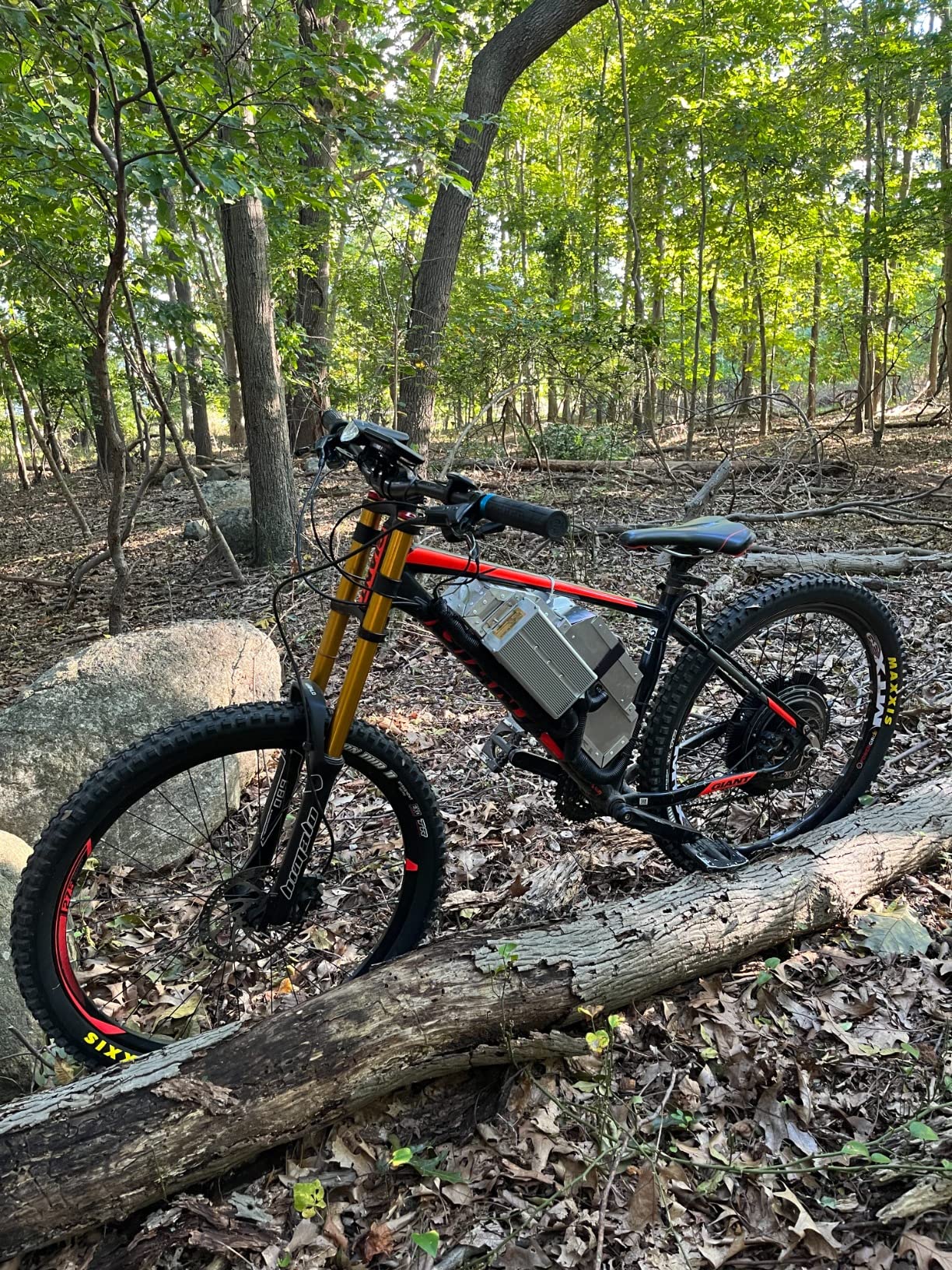NBPOWER 135mm Dropout e-Bike Conversion Kit 48V-72V 3000W, 100km/h Speed, Alarm Lock customer photo 1