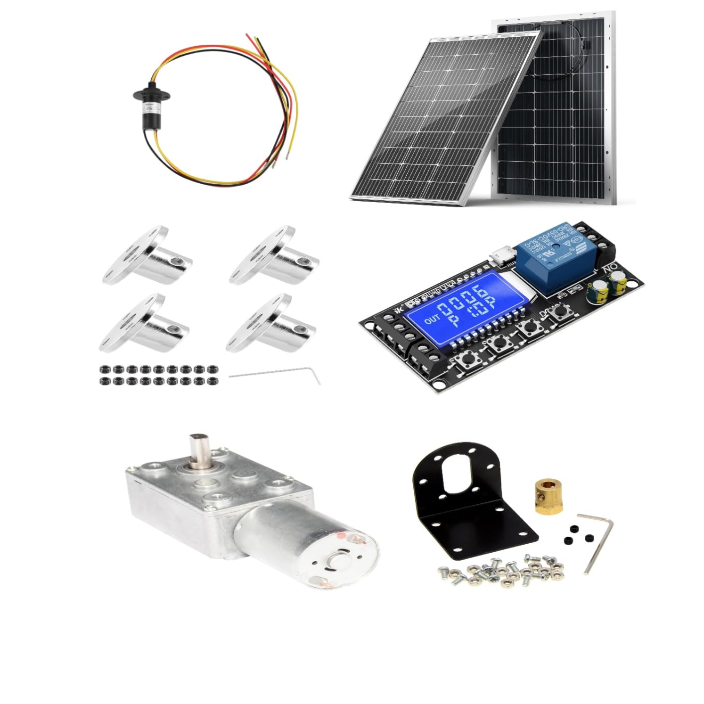 HQST Bifacial 400 Watt 12V Solar Panel, 9BB Monocrystalline Solar Panel with 25% High Efficiency Module PV Power for Battery Charging Boat, Caravan and Other Off Grid Applications, 4 Pack customer photo 1