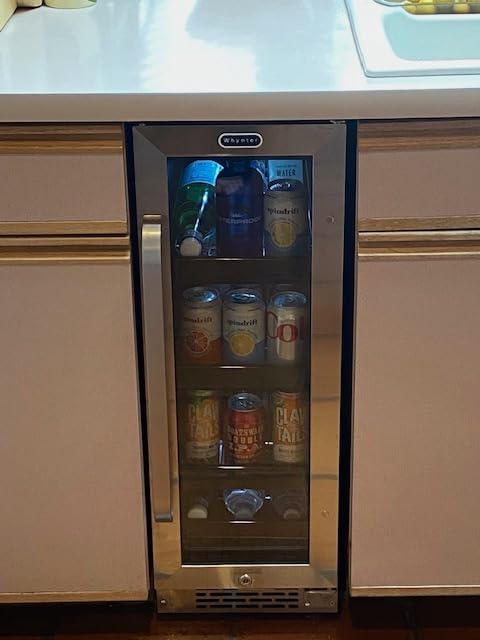 Whynter BBR-638SB Built-in Under Counter 12 inch Beverage Refrigerator and Cooler, 75 Capacity, Stainless customer photo 1