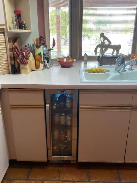Whynter BBR-638SB Built-in Under Counter 12 inch Beverage Refrigerator and Cooler, 75 Capacity, Stainless customer photo 2