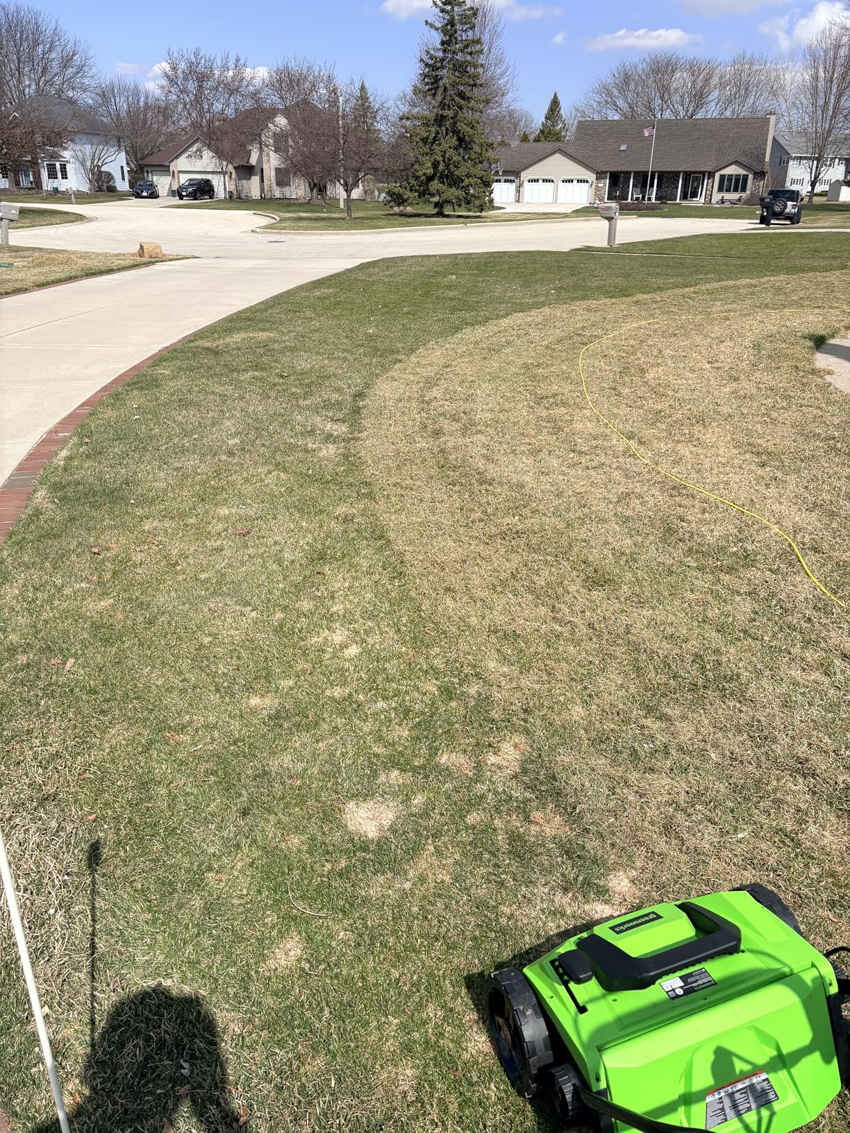 Greenworks 13 Amp 14-Inch Corded Dethatcher / Scarifier, DT13B00 customer photo 1