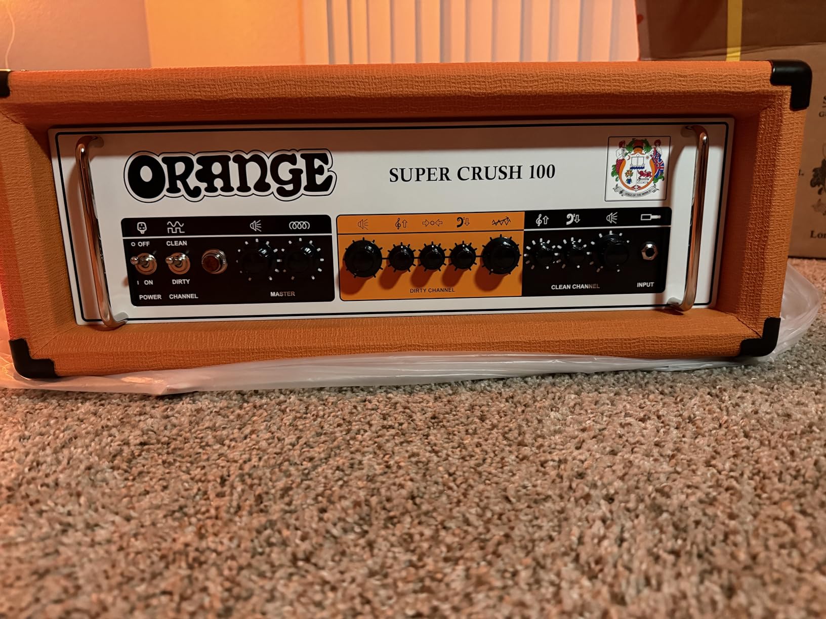 Orange Super Crush Solid State Head 100 Watts customer photo 2
