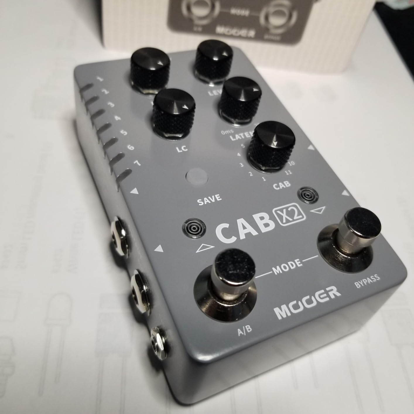 MOOER Groove Looper Pedal Drum Machine Stereo Guitar Loop Recorder Pedals with 140 Minutes Loops 121 Drum Grooves Editor Software (X2) customer photo 2