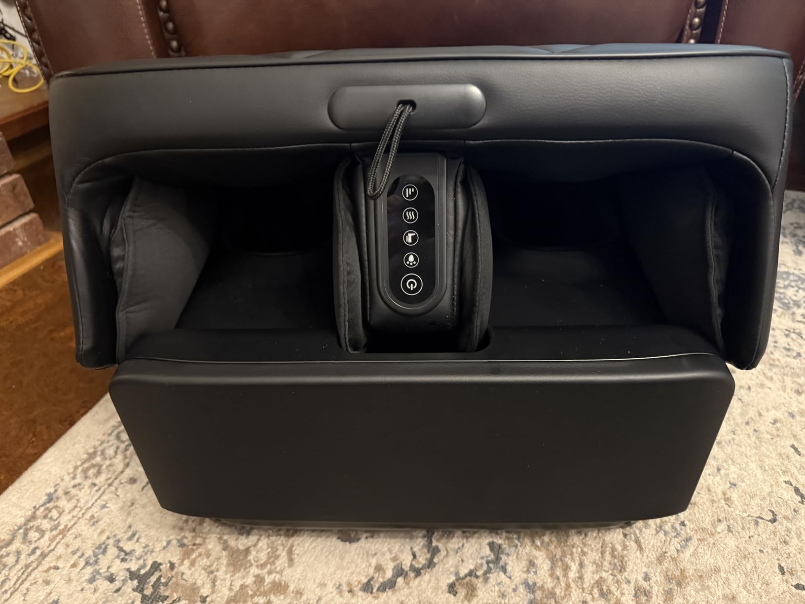 COMFIER 2 in 1 FSA Foot Massager Machine, HSA Shiatsu Foot and Calf Massager with Heat, Kneading, Vibration, Compression customer photo 1