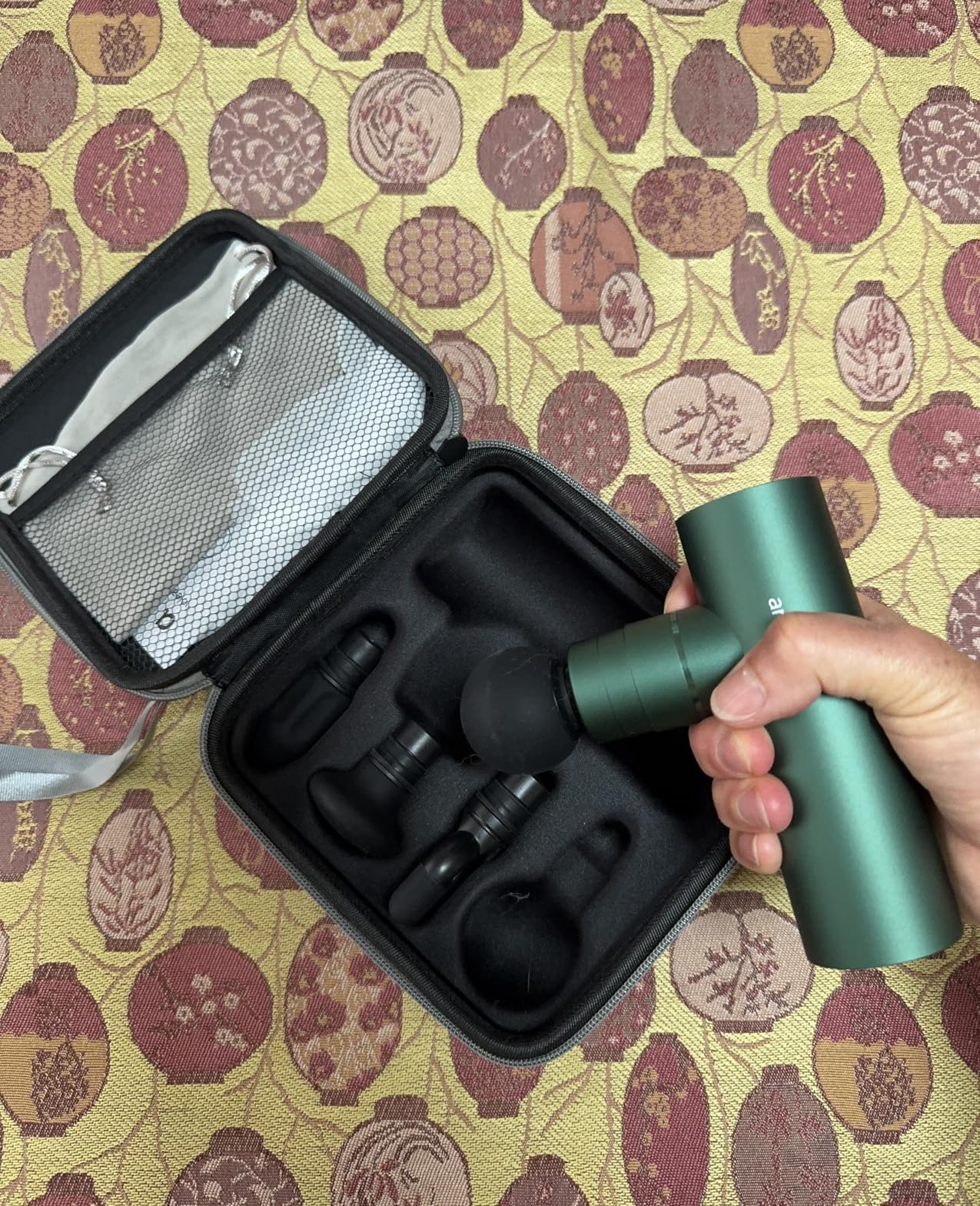 arboleaf Massage Gun Deep Tissue, Full-Metal Electric Portable Hand Held Massager Gun with Case for Back, Body Sore Muscles, Pain Relief, Office, Home, Athletes customer photo 1