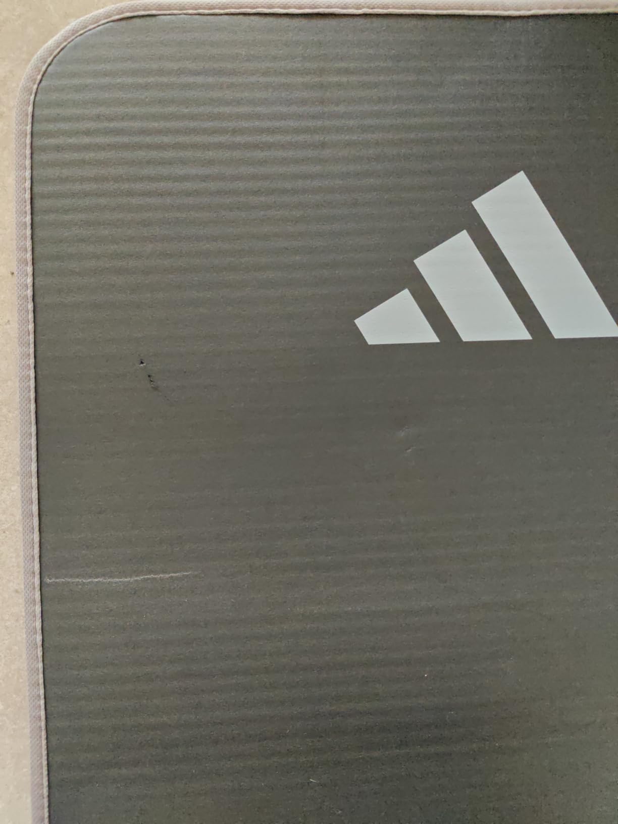 adidas 10mm Extra Thick Training Mat with Carrying Strap and Non-Slip Textured Base - Cushioned Workout Mat for Home Gym, Floor Workouts, and Intense Exercises customer photo 2