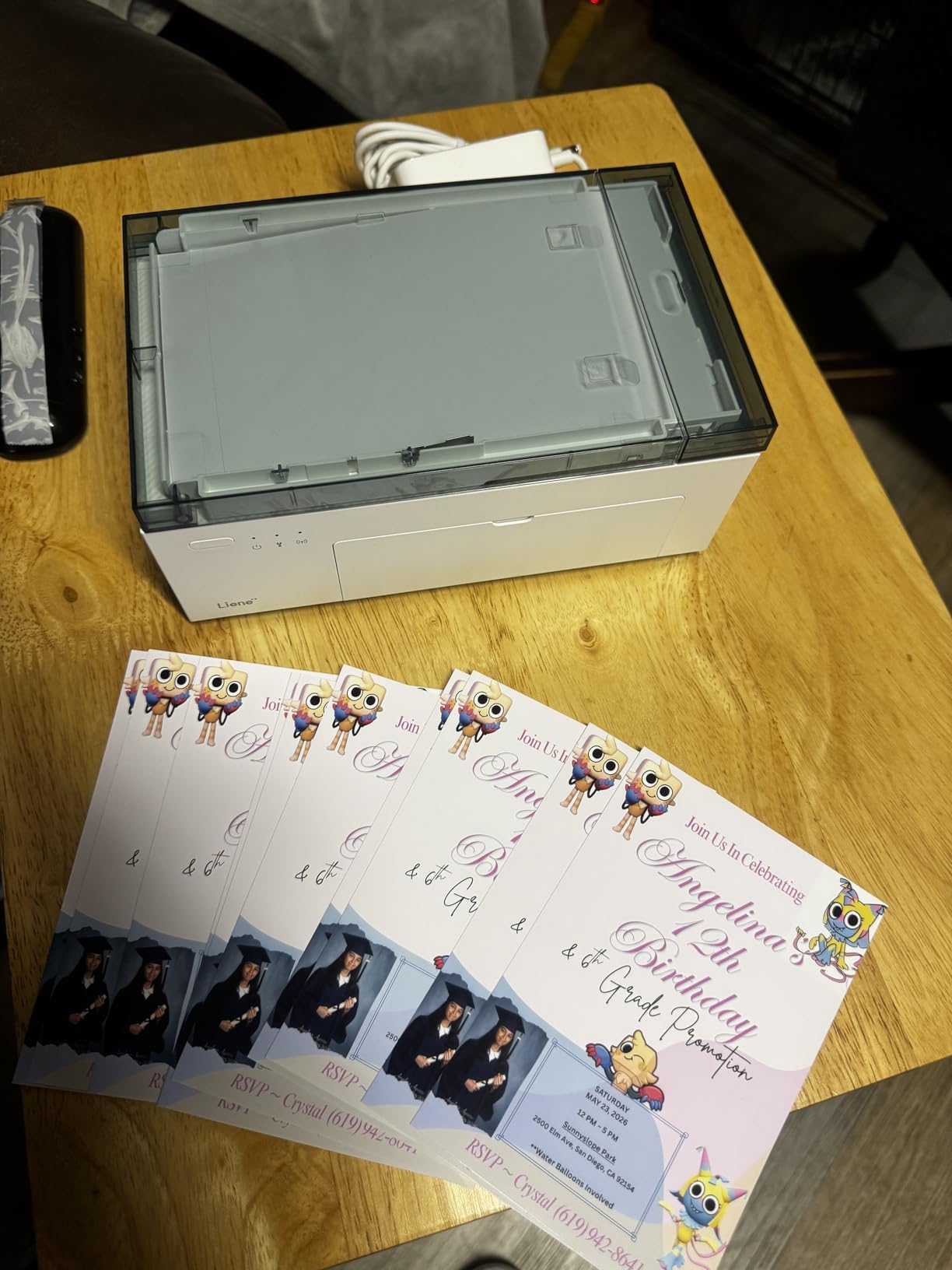 Liene M100 4x6 Photo Printer customer photo 2