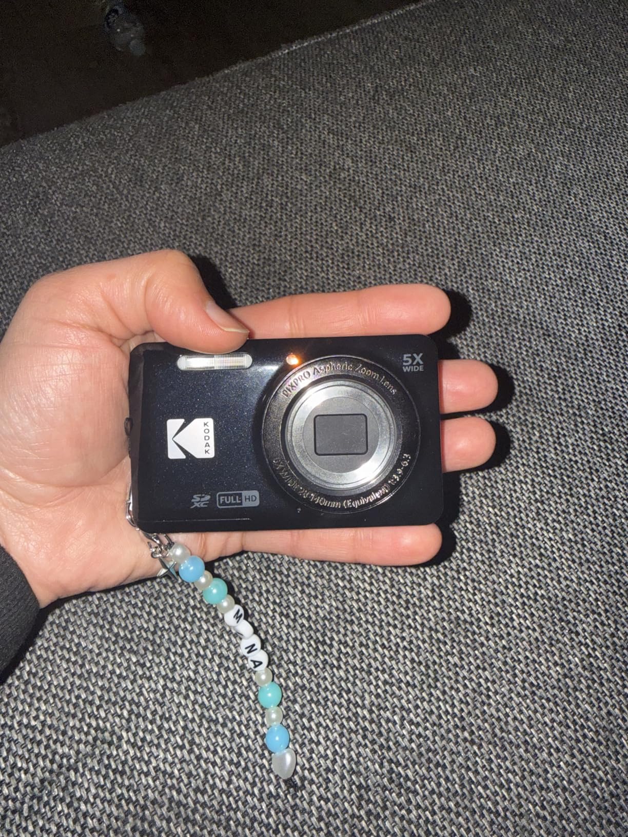 Kodak PIXPRO FZ55-BK 16MP CMOS Sensor Digital Camera 5X Optical Zoom 28mm Wide Angle 1080P Full HD Video 2.7
