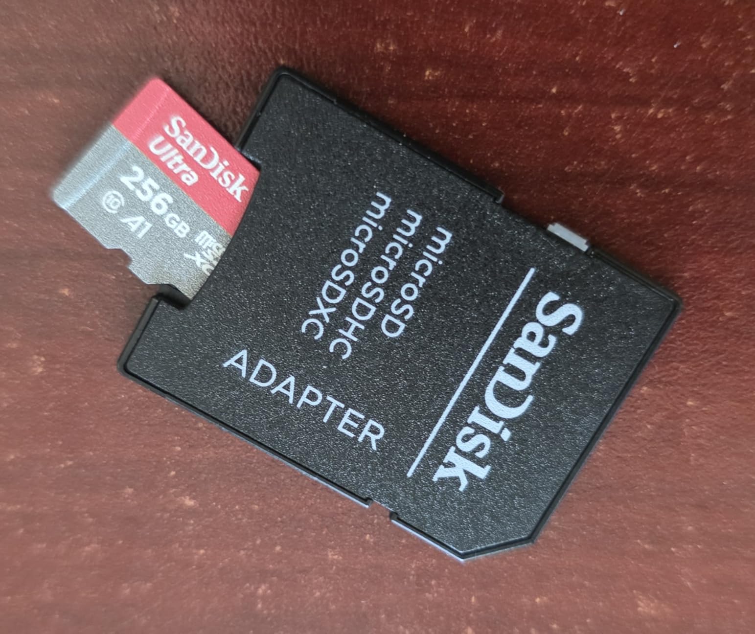 SanDisk 256GB Ultra microSDXC UHS-I Memory Card with Adapter - Up to 150MB/s, C10, U1, Full HD, A1, MicroSD Card - SDSQUAC-256G-GN6MA customer photo 2
