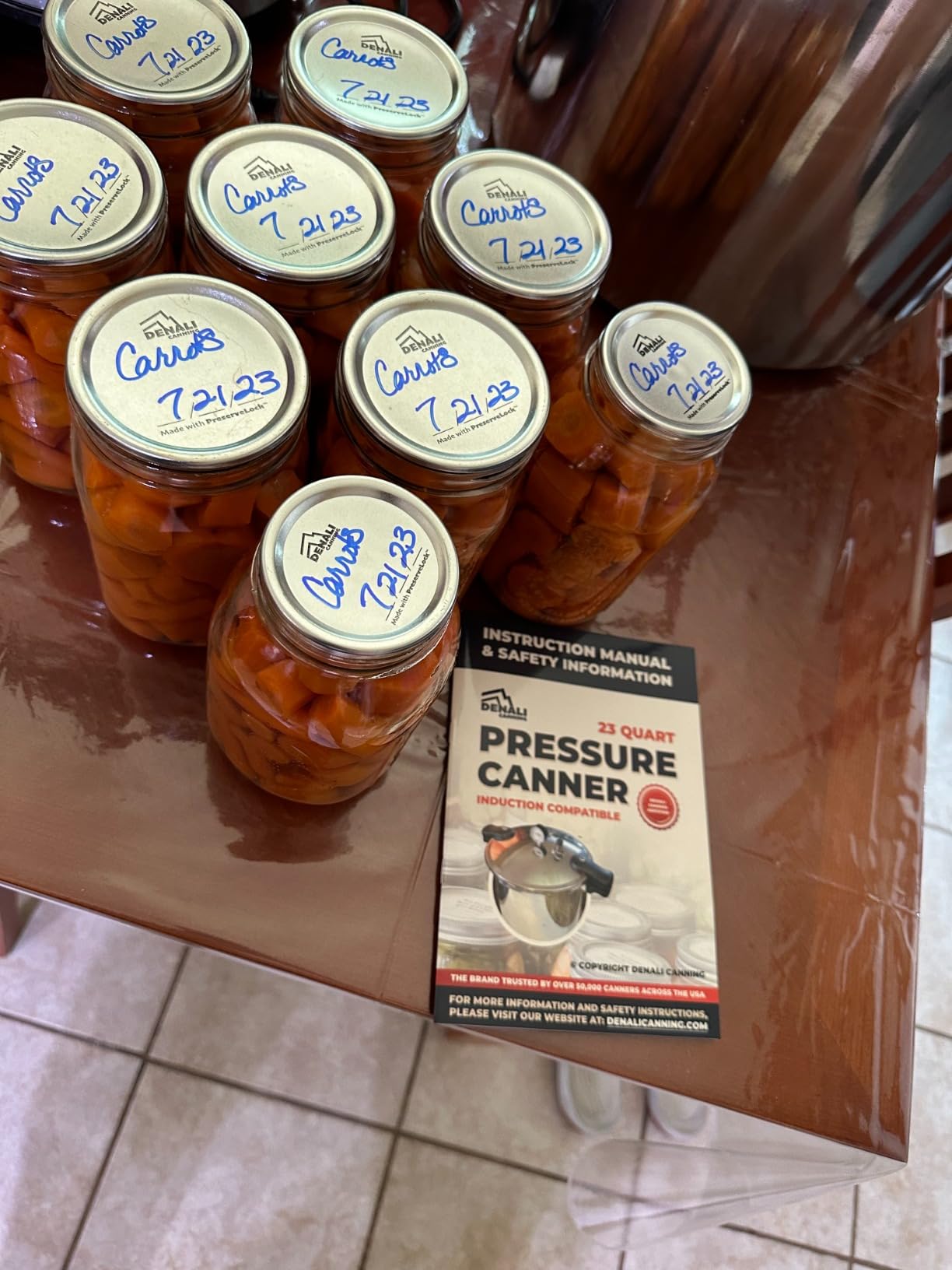 THE TANKER by Denali Canning - 23 Quart Beginner Friendly Pressure Canner & Cooker | Induction Compatible | Pressure Gauge, 15lb & 10lb Weights customer photo 2