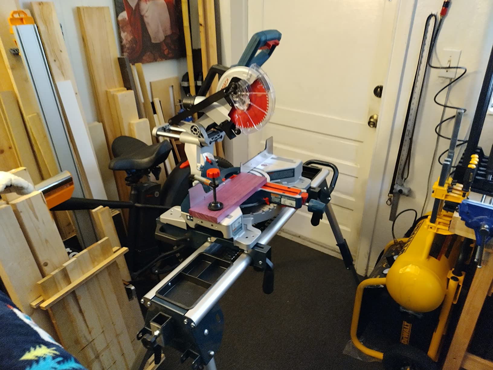 BOSCH GCM18V-07SN PROFACTOR 18V 7-1/4 In. Single-Bevel Slide Miter Saw - Mobile, Cordless Solution (Bare Tool) customer photo 2