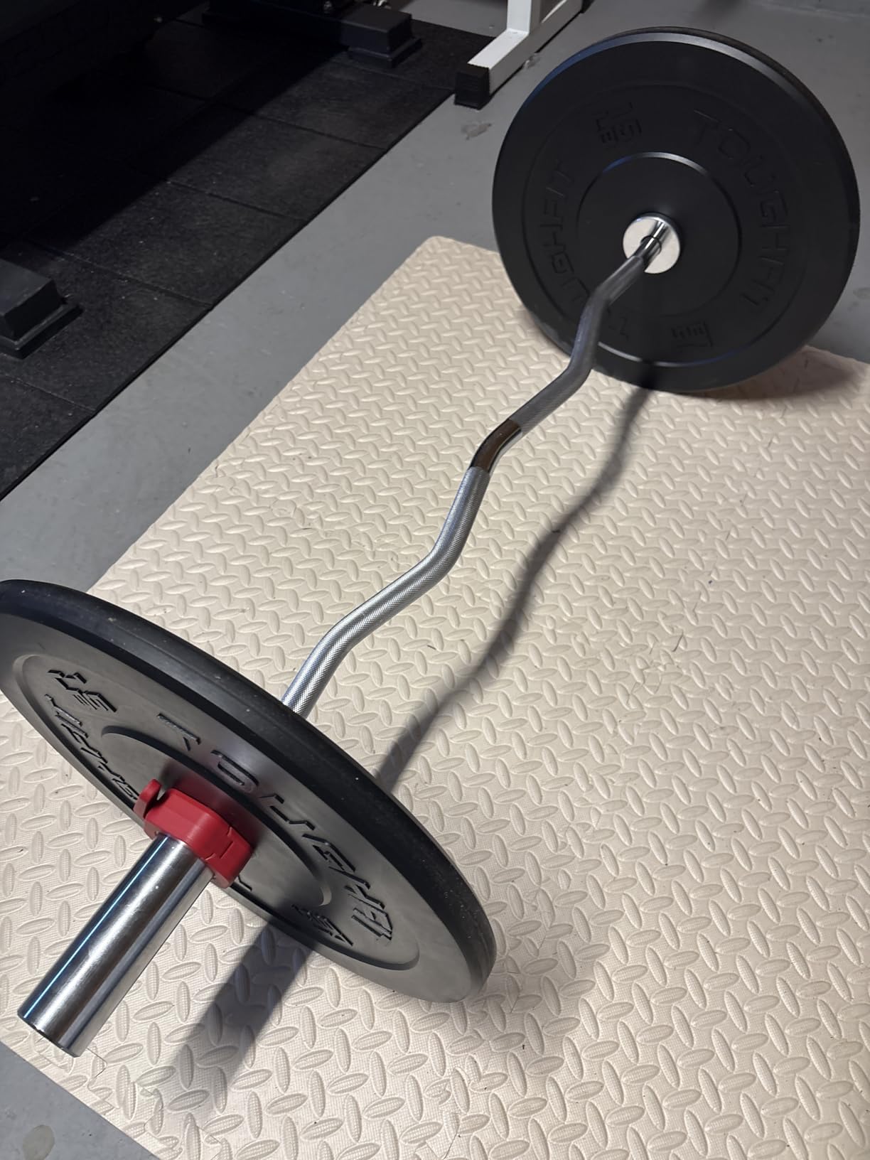 CAP Barbell 47-Inch Olympic EZ Curl Bar for 2-Inch Weight Plates | Multiple Options customer photo 1