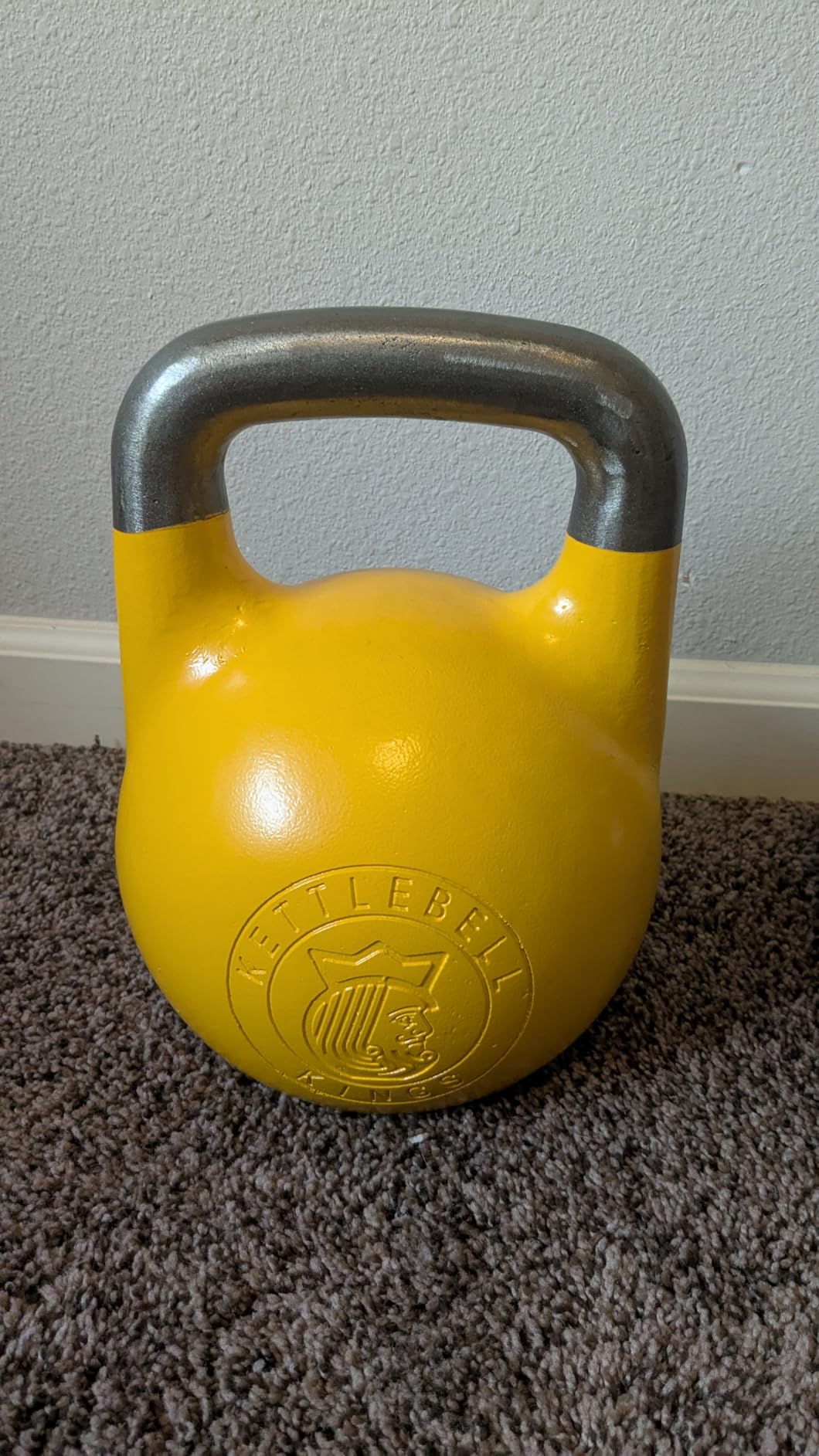Kettlebell Kings Competition Kettlebells Weight (35mm handle) 8-48 KG | Hand weights Workout Gym Equipment & Strength training sets for Women & Men for Home Gym customer photo 2