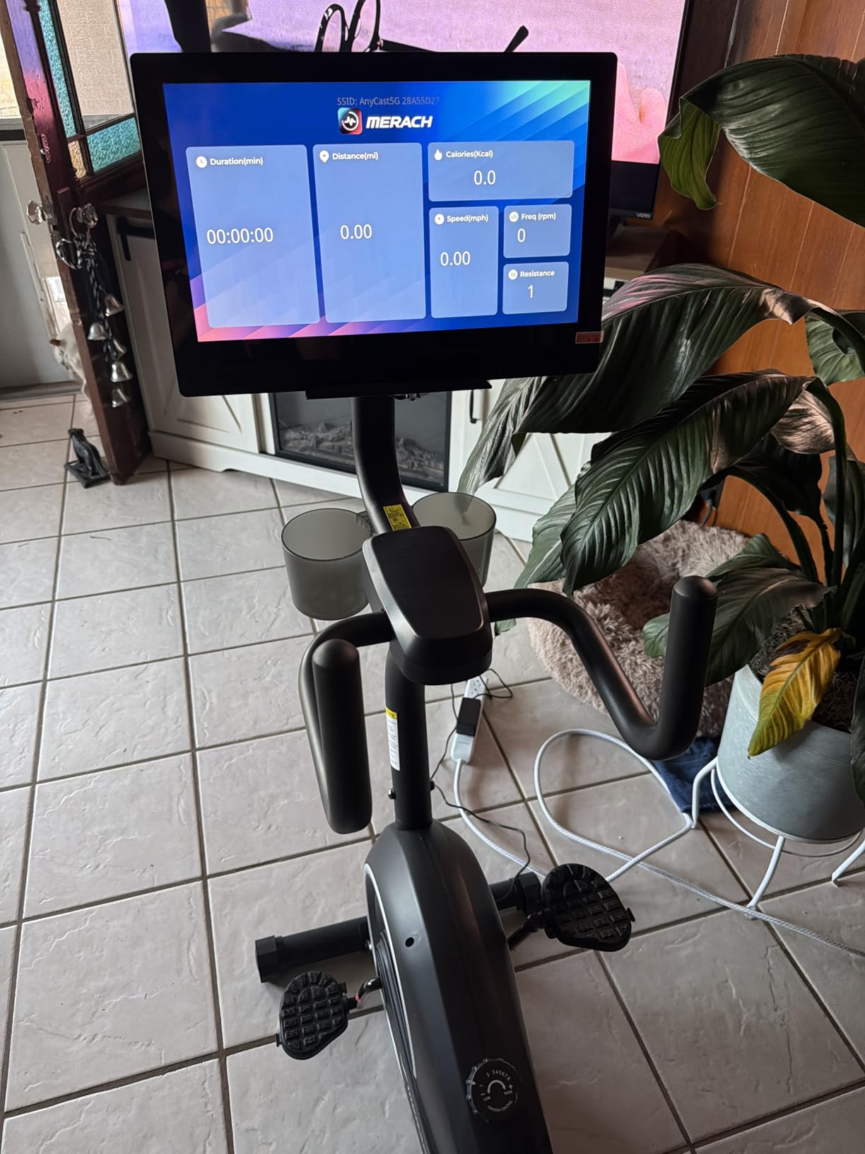 MERACH Recumbent Exercise Bikes for Home with Smart Bluetooth Exercise Bikes App, LCD, Heart Rate Handle Stationary Bikes for Home, Magnetic Recumbent Exercise Bike for Seniors S08/S23 customer photo 2