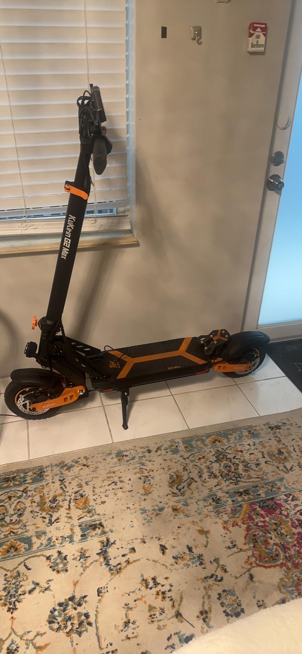 KUKIRIN G2 Max Electric Scooter with Seat, Powerful 1000W Motor, 35 MPH Max Speed, 50 Miles Range, 48V/20Ah Large Capacity Battery, Dual Brake Folding Fast e Scooter for Adult (G2max/1000W/20AH) customer photo 2