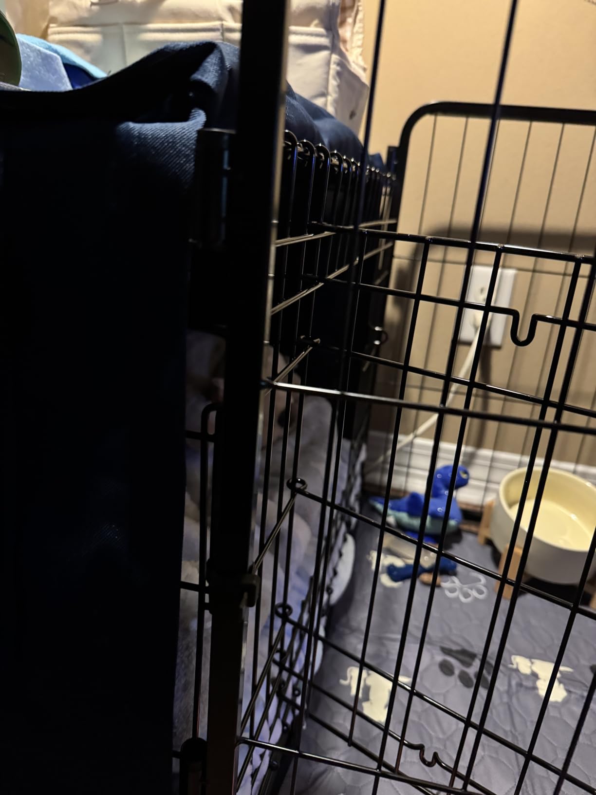 FXW Homeplus Unleashed Indoor Dog Playpen - Heavy Duty 24 Inch 6 Panels Dog Pen for Puppy and Small Dogs customer photo 1