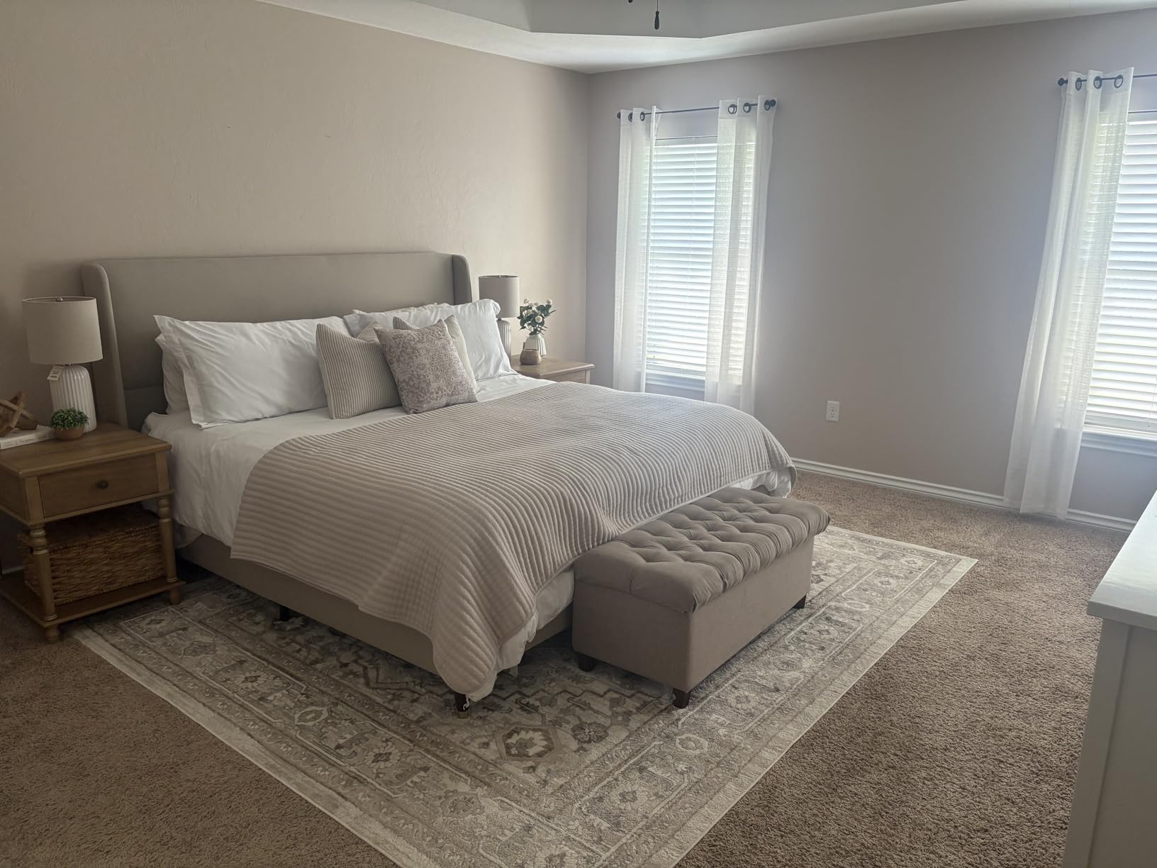 Jocisland King Size Bed Frame 51.2
