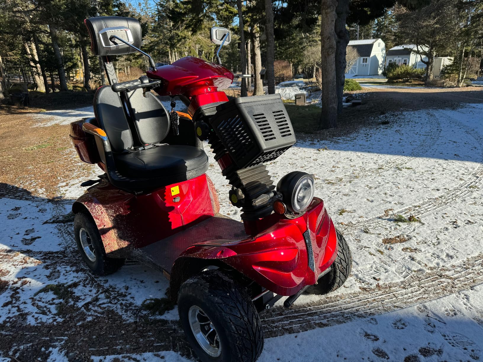 Heavy Duty Mobility Scooters for Seniors & Adults 500lbs Capacity - Electric Powered Mobility Cart - 1000W All Terrain Recreational Mobility Scooter for Travel customer photo 1