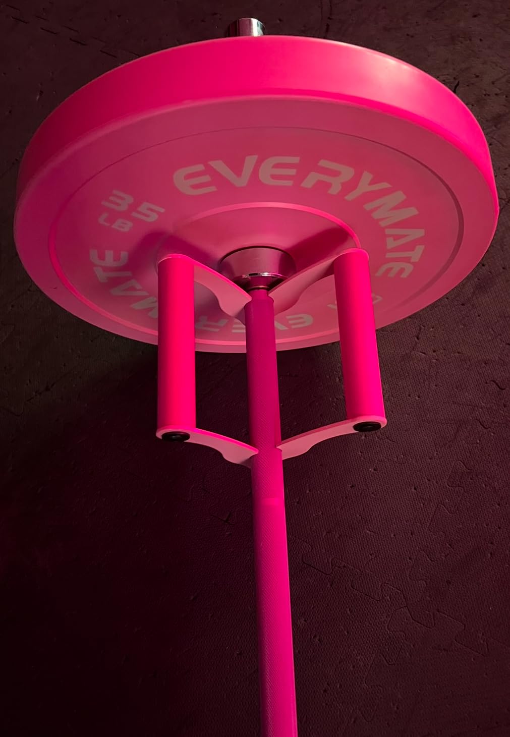 AimiDream V Bar Landmine Handle Attachment for Barbell Bar, Solid Multi-Grip Landmine Handle Attachment with Non-Slip Rubber Handle customer photo 2