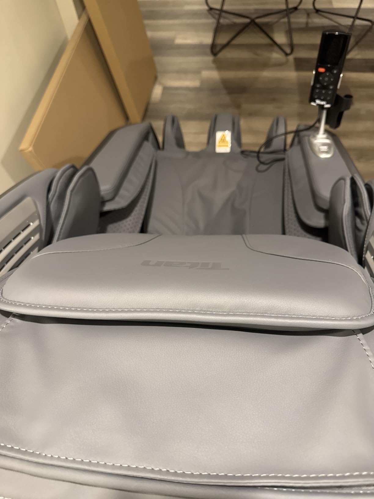 Titan Rejuv 4D | Ergonomic SL Track | Ai Series | Intelligent Health Detection | Full Body Massage Chair | Voice Recognition | Soothing Heating Therapy | Zero Gravity Reclining | Space Saving (Black) customer photo 1
