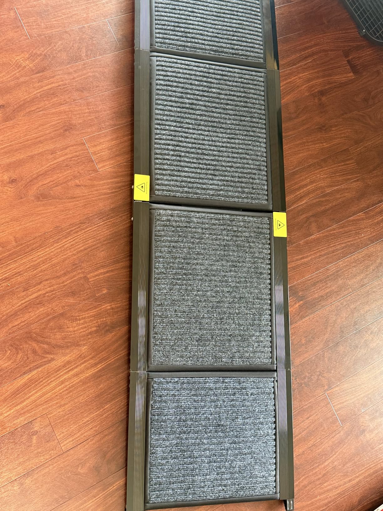 Extra Wide Dog Stairs for Large Dogs, Foldable Dog Ramp for Car with Non-Slip Surface, Lightweight Dog Stairs for Cars, Dog Steps for Cars, SUV, High Beds, Truck, Supports up to 250 lbs, 4 Steps customer photo 2