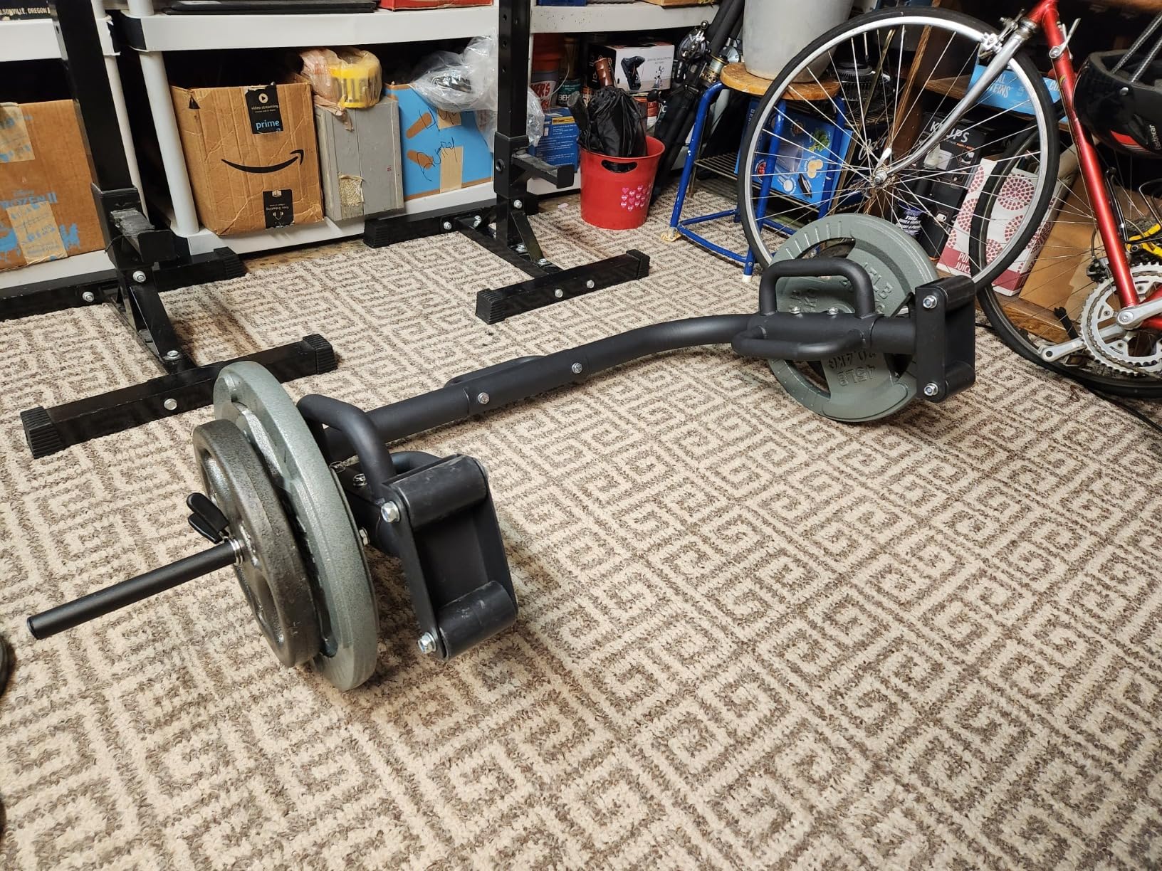 CAP Barbell Deluxe Open Trap Bar - Hex & Shrug Bar for Olympic & Standard Plates customer photo 1