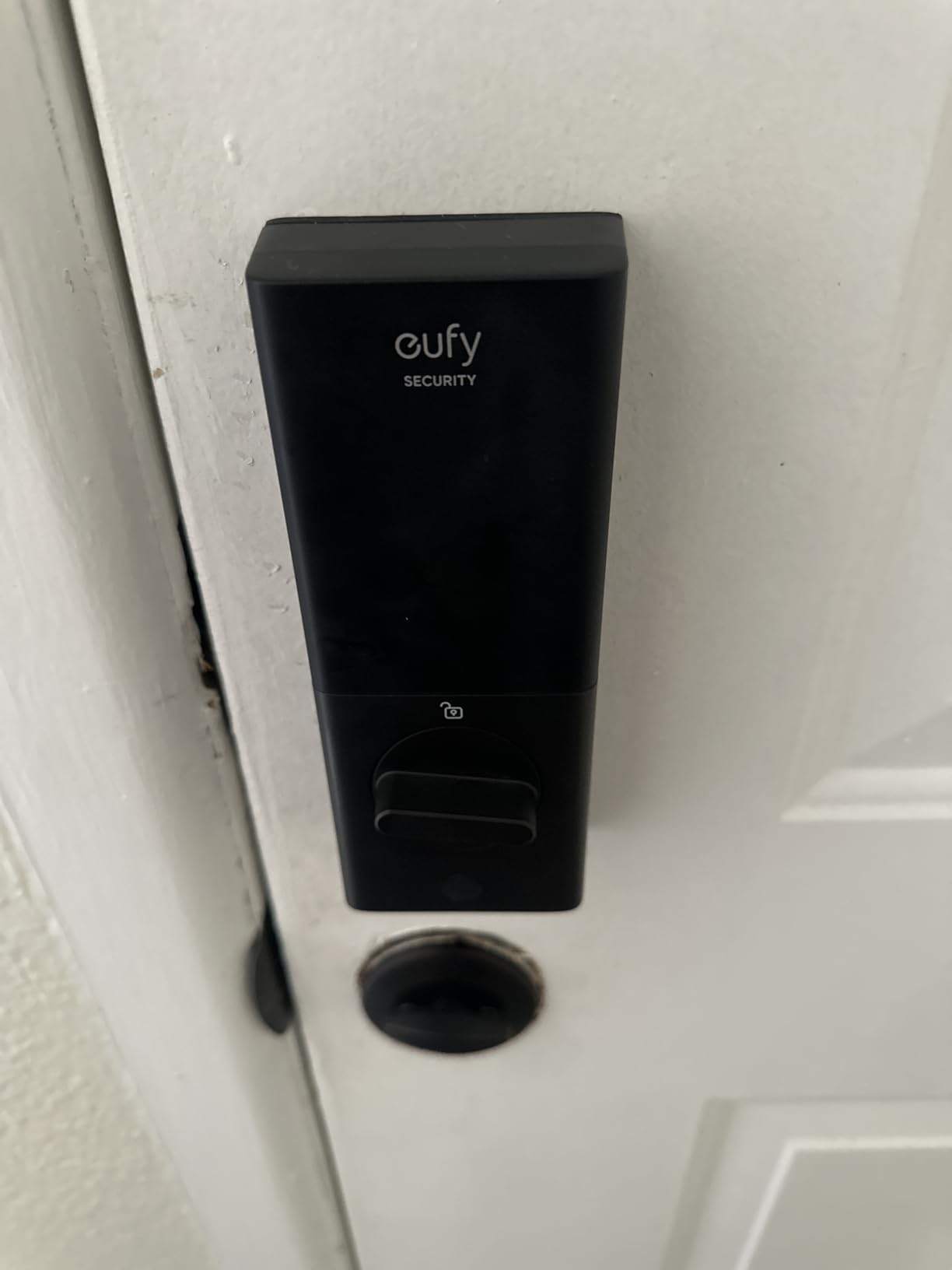 eufy Security Video Smart Lock E330, 3-in-1 Camera+Doorbell+Fingerprint Keyless Entry Door Lock, Smart Built-in Wi-Fi Deadbolt for Front Door, Auto Lock, 8 GB Built-in Storage, Easy Installation customer photo 2