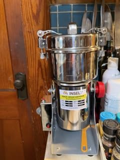 Grain Mill 150g, flour mill grinder for home, Electric Stainless Steel Grain Grinder for Wheat, Spices, coffee,Corn and Other Dry Food Grinders for Kitchen customer photo 1