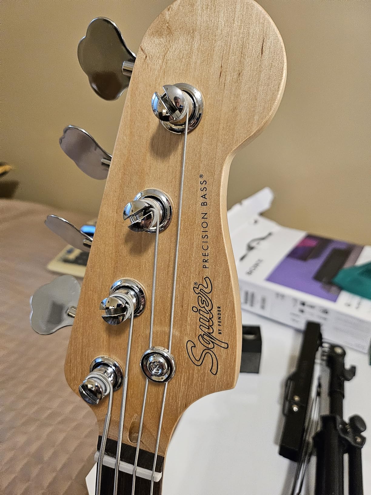 Fender Squier Debut Series Precision Bass Guitar, 2-Color Sunburst customer photo 1