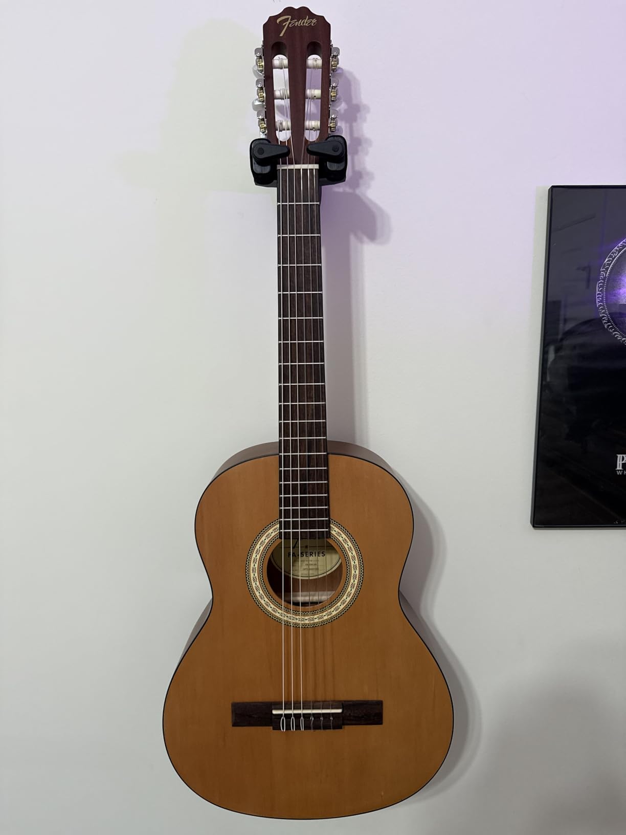 Fender FA-25N 3/4 Size Nylon String Acoustic Guitar, Beginner Guitar, with 2-Year Warranty, Includes 3 Months of Free Lessons, Natural customer photo 2