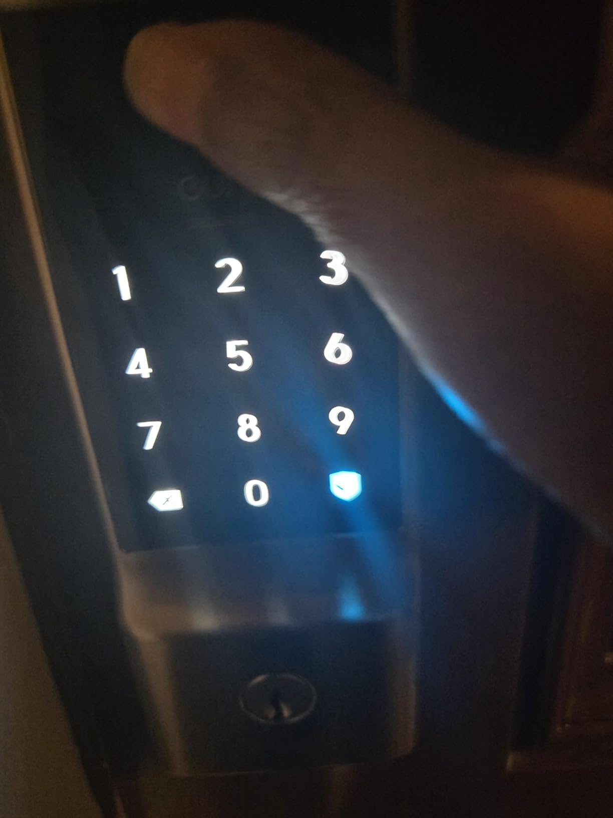 eufy Security Smart Lock C220 Fingerprint Keyless Entry Door Lock Built-in Wi-Fi App Remote Control Front Door Smart Deadbolt IP53 Waterproof 8-Months Battery Nickel customer photo 1