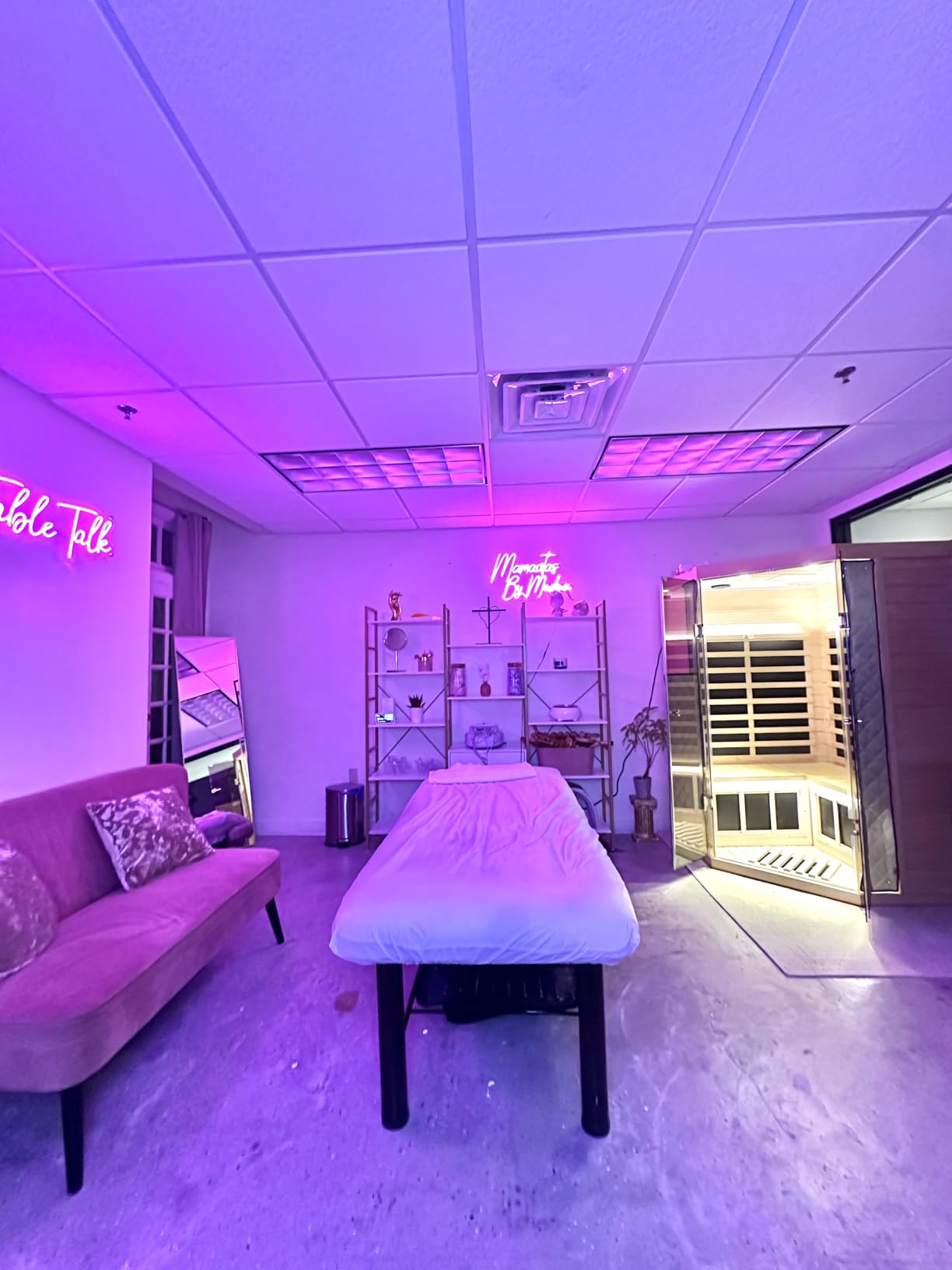 Smart Infrared Sauna 2 Person, 0-5mg Low Emf Far Infrared Sauna for Home, 1780w Indoor Sauna Room with APP & LCD Panel Control, Chromatherapy Light, Bluetooth Speaker, Insulation Cover, Reading Light customer photo 2
