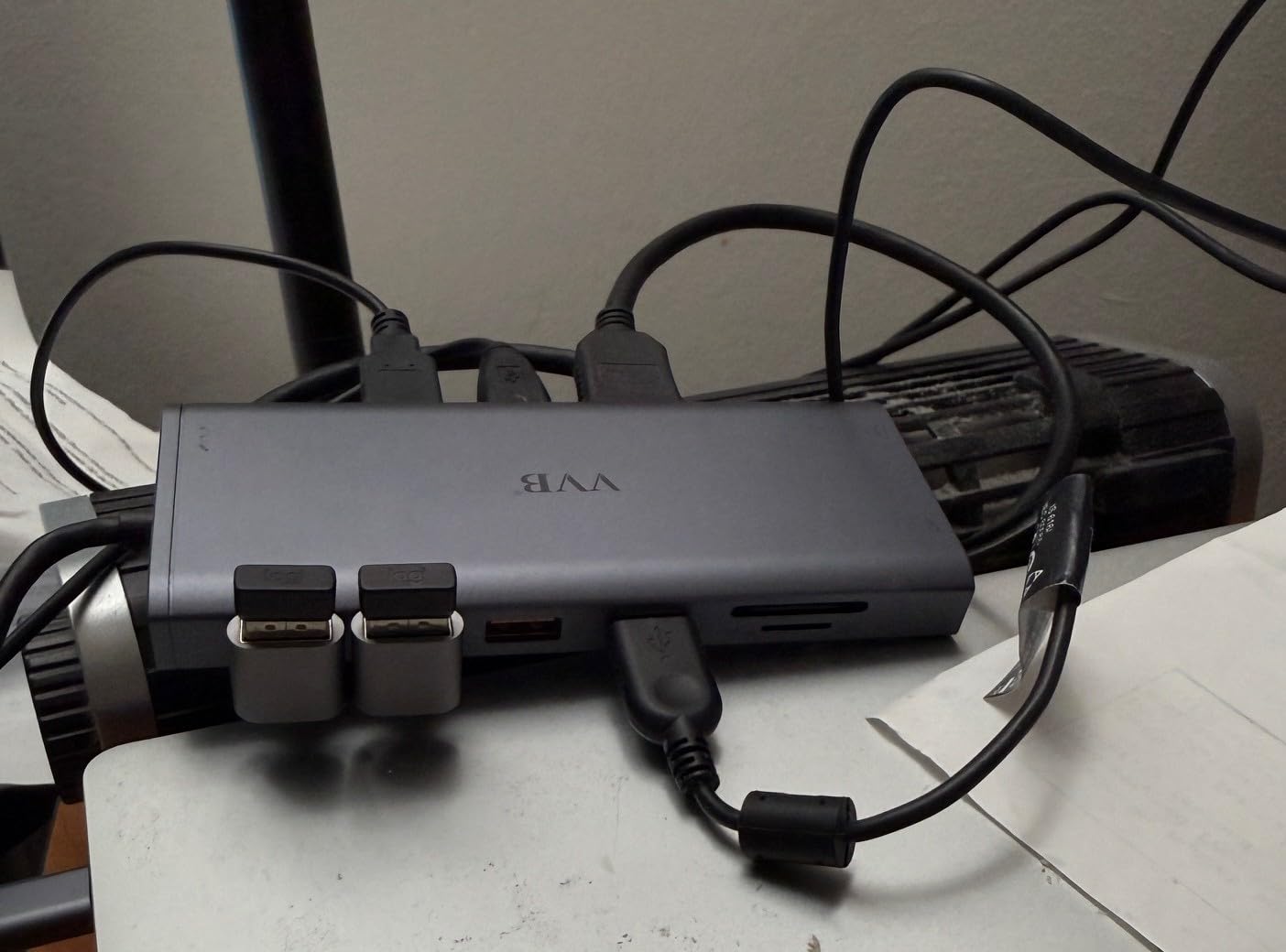USB C Laptop Docking Station Dual Monitor HDMI 14 in 1 USB C Hub Multiport Adapter with 2 HDMI 4K+DisplayPort+Ethernet+4USB+2USB C+100W PD customer photo 1