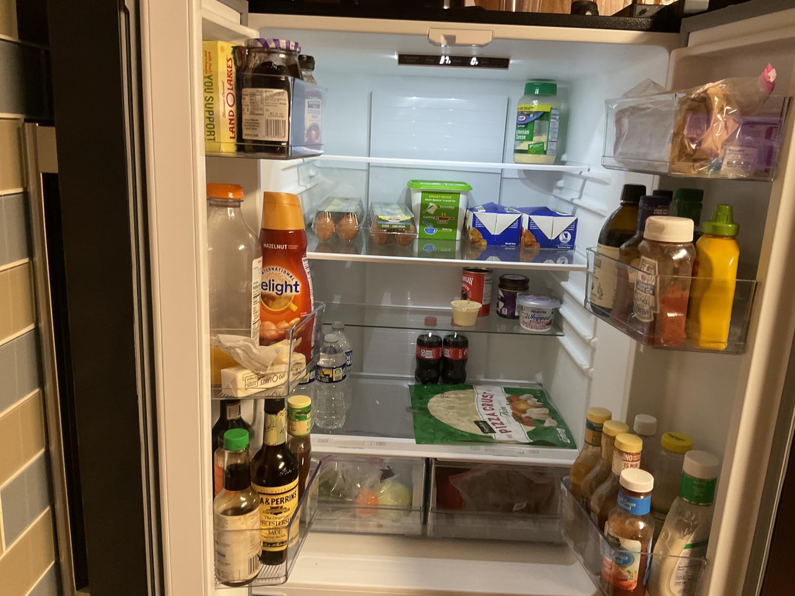BLACK+DECKER 14 Cu. Ft. Convertible Freezer Refrigerator, Upright, ENERGY STAR, Black customer photo 2