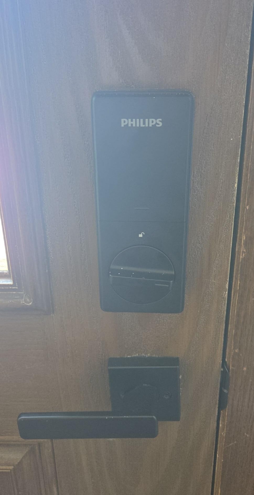 Philips Smart Lock with Handles, Keyless Entry Door Lock Set, Keypad Door Lock with 2 Level Handles, Digital Keypad Deadbolt for Front Door, App Fingerprint PIN Code Unlocking, Auto Locking customer photo 1