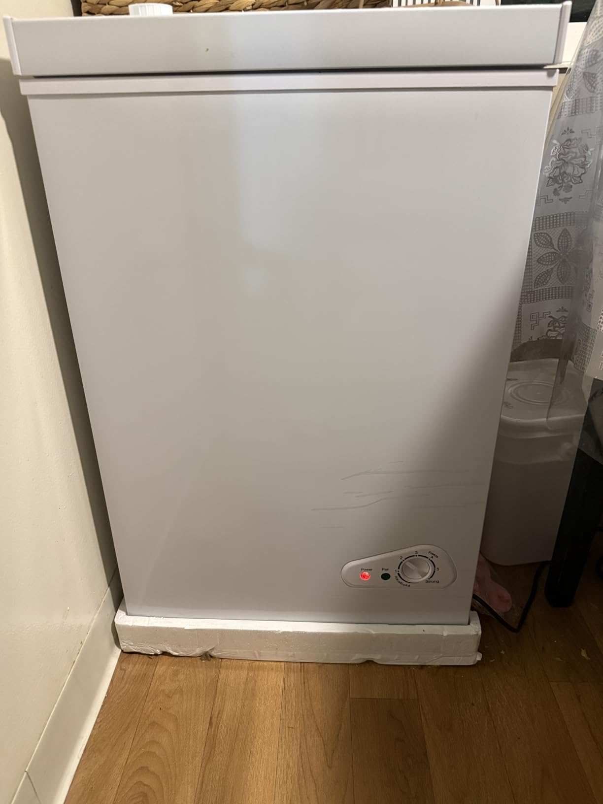7.0 Cu Ft Chest Freezer - Energy Efficient & Quiet Mini Freezer with Adjustable Thermostat customer photo 1