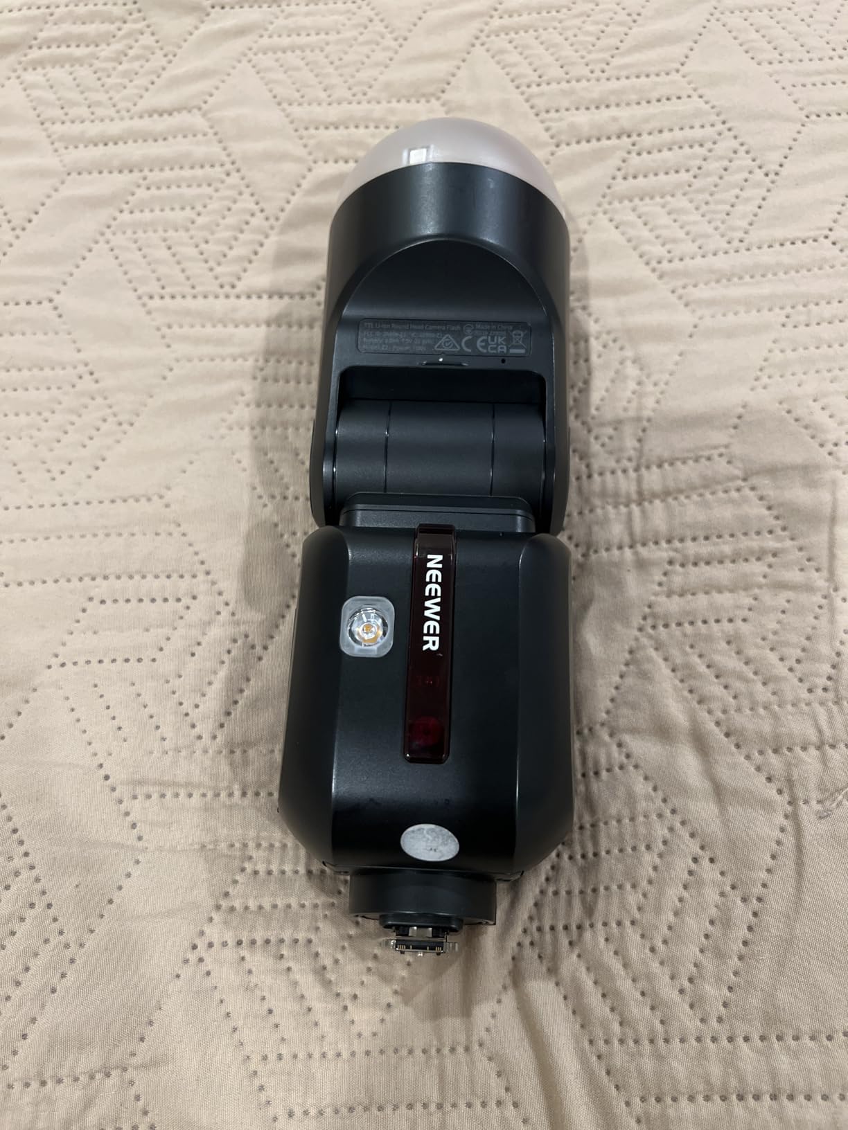 Z2-C 2.4G TTL Round Head Flash Speedlite Compatible with Canon Cameras, 76Ws 1/8000s HSS with Diffuser, 2 Modeling Lamps, Upgraded UI, TTL/M Toggle Key, 3000mAh Battery, 600 Full Power Flash customer photo 1
