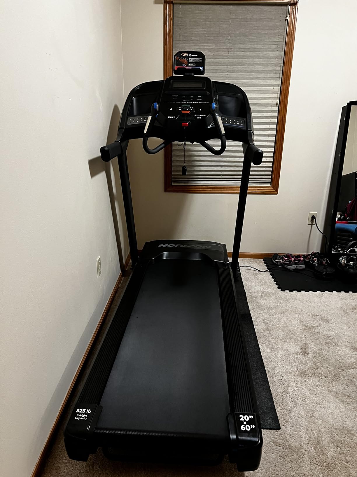 Horizon Fitness Treadmill - Folding Treadmill with Bluetooth, QuickDial Controls customer photo 1