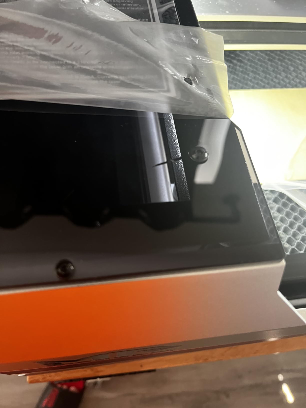 Monport Reno Pro 65W Desktop CO2 Laser Engraver & Cutter, 16x24 Workbed Laser Engraving Machine with New Semi-Autofocus, Control Panel, 2 Working Platforms, Z-axis Adjustable for Wood Acrylic Glass More customer photo 1