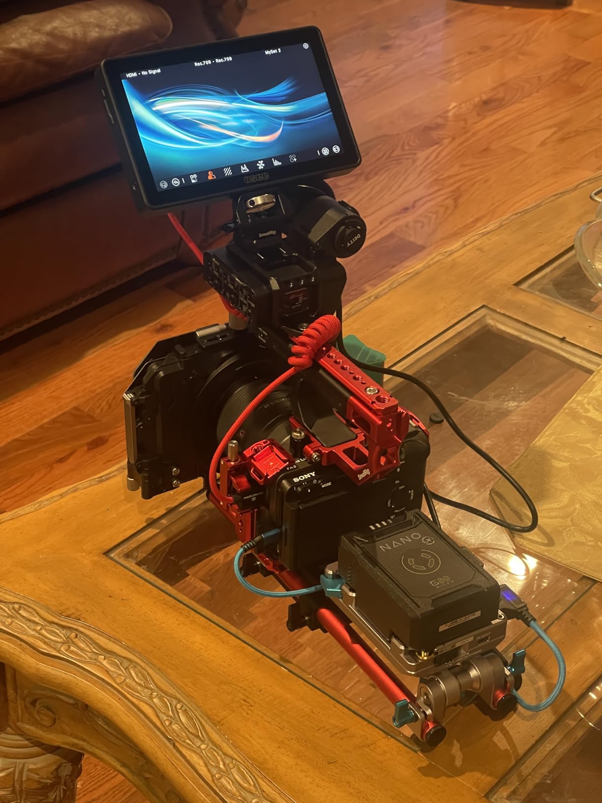 Osee G7 Pro 7'' 3000Nits Camera Monitor, Touchscreen Camera Control HDR Field Monitor with 3G-SDI & 4K HDMI in/Out, Touch Focus Tracking customer photo 1