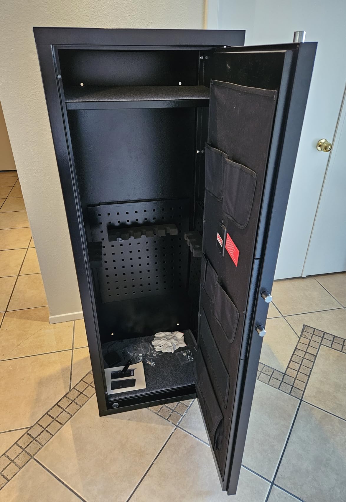 INTERGREAT 14-16 Gun Safe, Large Gun Safe for Rifles and Pistols, Quick Access Rifle Safe with 3 Removable Gun Racks and 4 Pistol Pockets, Digital Gun Cabinet with Dual Alarm and Mute Mode customer photo 2