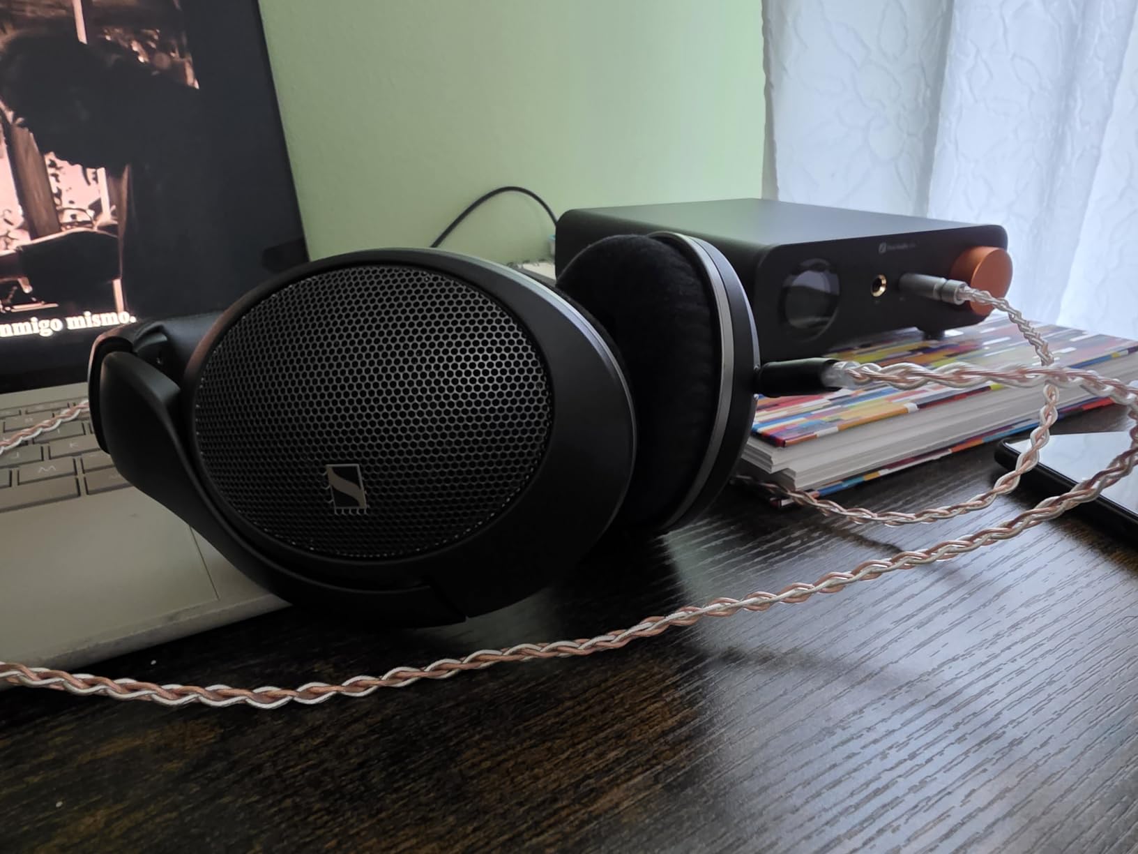 Sennheiser HD 550 Open-Back Audiophile Headphones - Lightweight Design, Best-in-Class Sound with Enhanced Bass and Treble, Gaming & Remote Work Ready customer photo 2