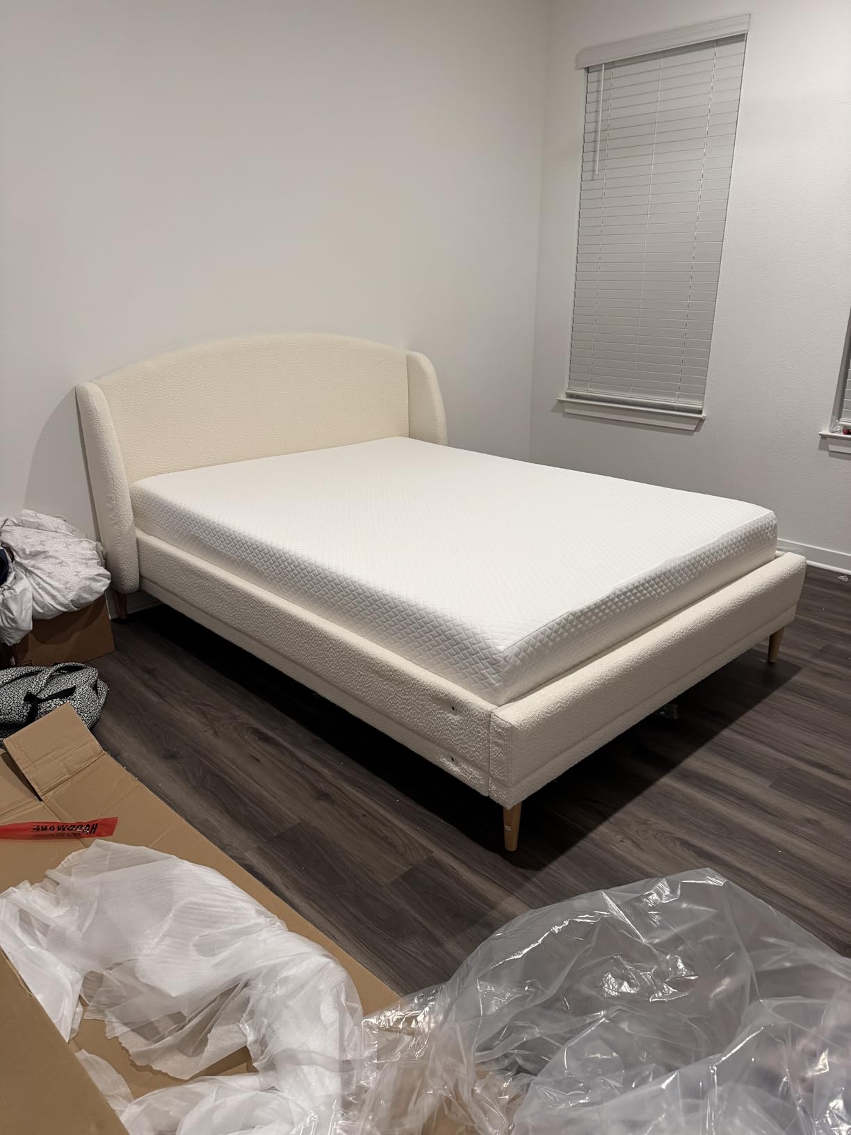 EGOHOME King Size Memory Foam Mattress, 12 Inch Bed Mattress in a Box with Cooling Green Tea Gel, Relieve Pressure with Medium Firm Support, CertiPUR-US Certified, 80''L x 76''W, White customer photo 2