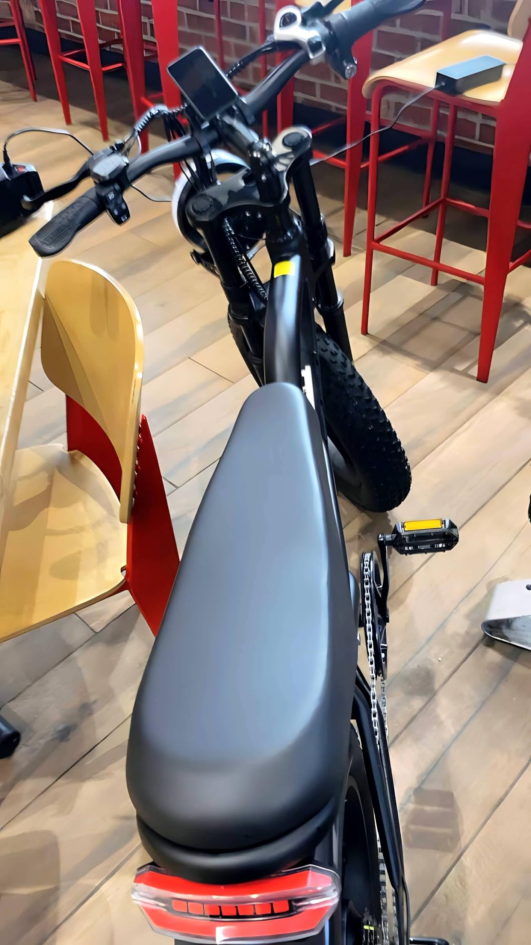 HiKeep Electric Bike for Adults - 20 Inch Fat Tire Ebike, 750W/Peak 1500W Motor Ebike, 48V15.6AH Detachable Battery, 4 Riding Modes Electric Dirt Bike customer photo 1