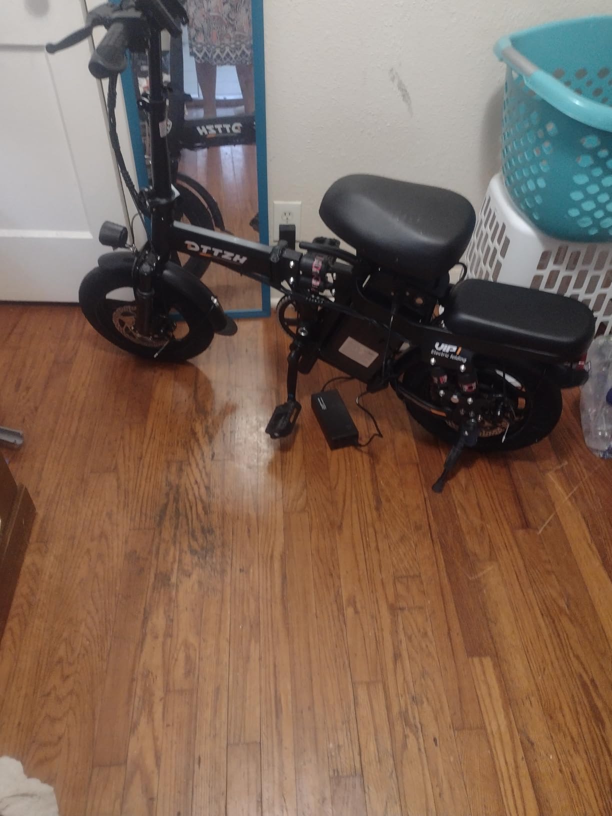 DTTZH Foldable Ebike with Keyless Ignition, 1000/2000W, 40/28MPH, 52V 25Ah/48V 15Ah, Max 60-80 Miles Range Folding Electric Bike, 14