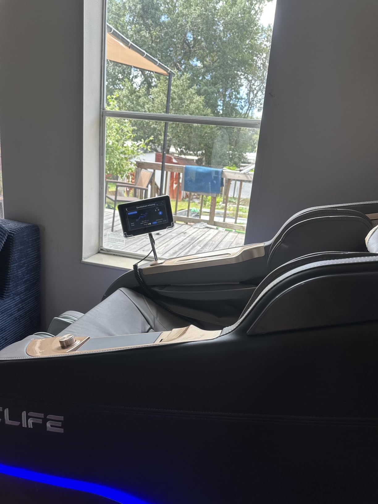 TLIFE Massage Chair Full Body, 160 Degree Zero Gravity Recliner with Body Scan, 50 Inch SL-Track Shiatsu Massage Chair, Fixed Point Massage, Foot Rollers, 12 Auto Modes, Deep Yoga Stretch, Heating, Grey customer photo 1