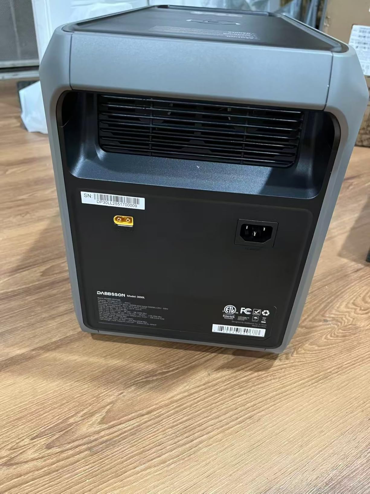 DABBSSON 3072Wh Portable Power Station, Semi-Solid LiFePO4, 3000W AC Output, P-Boost 3600W, Compact Lightweight, 1.3X Runtime, 0-80% 1.5H, Solar Generator for Camping/Home customer photo 2